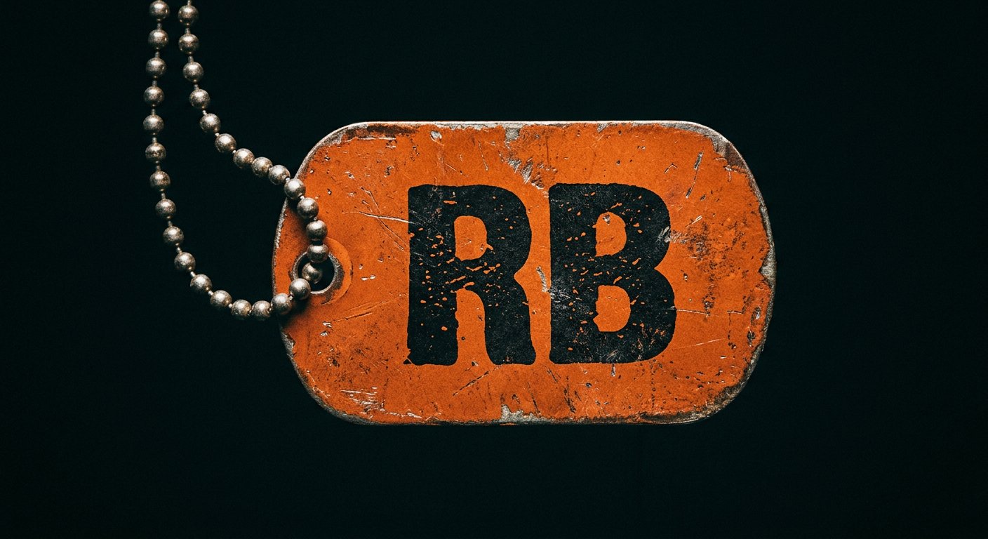 Riichbeige dog tag